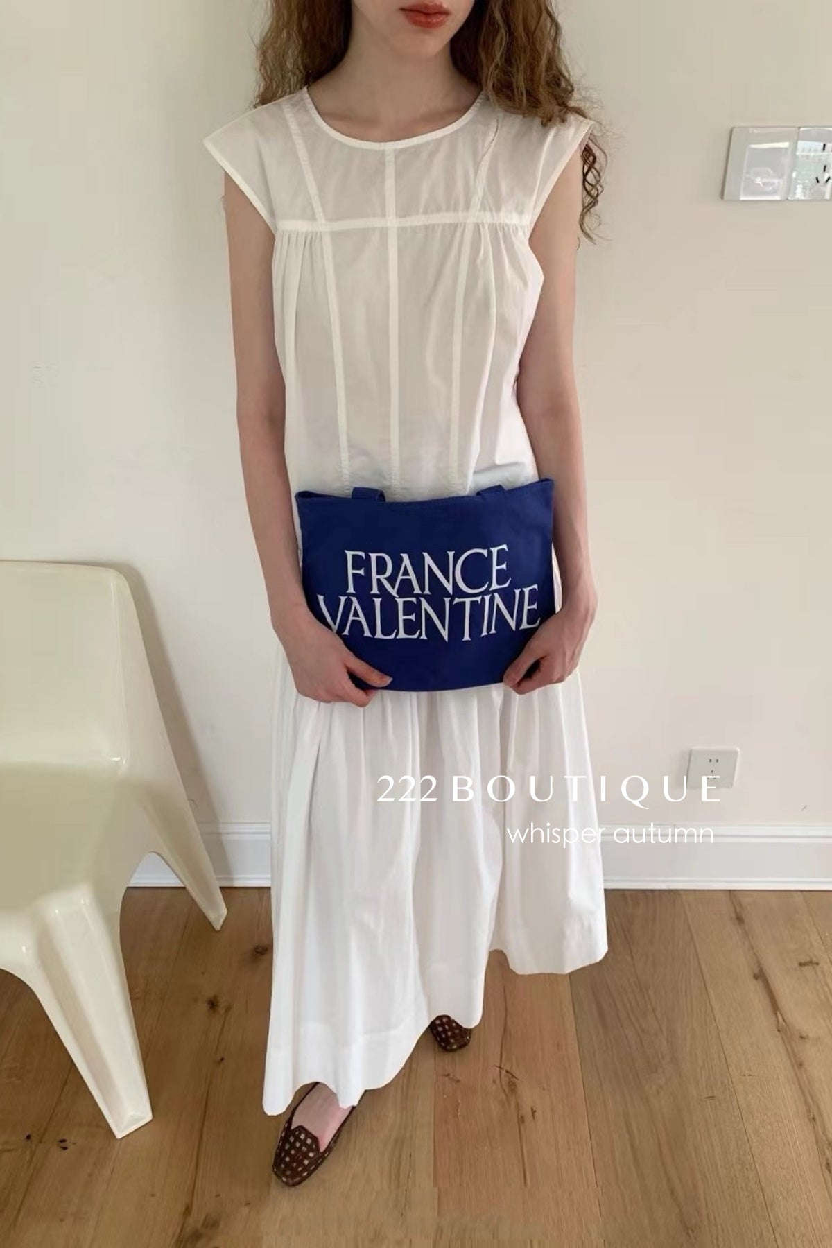 16v7 WHITE PANELLED COTTON TOP – SLEEVELESS SUMMER EDITION
