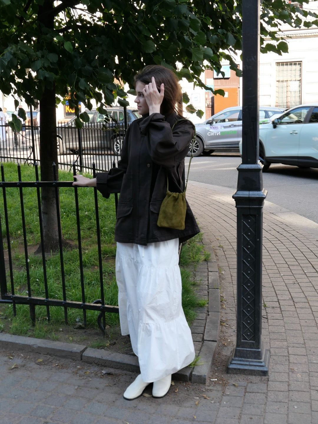 17a30 Basic khaki jacket