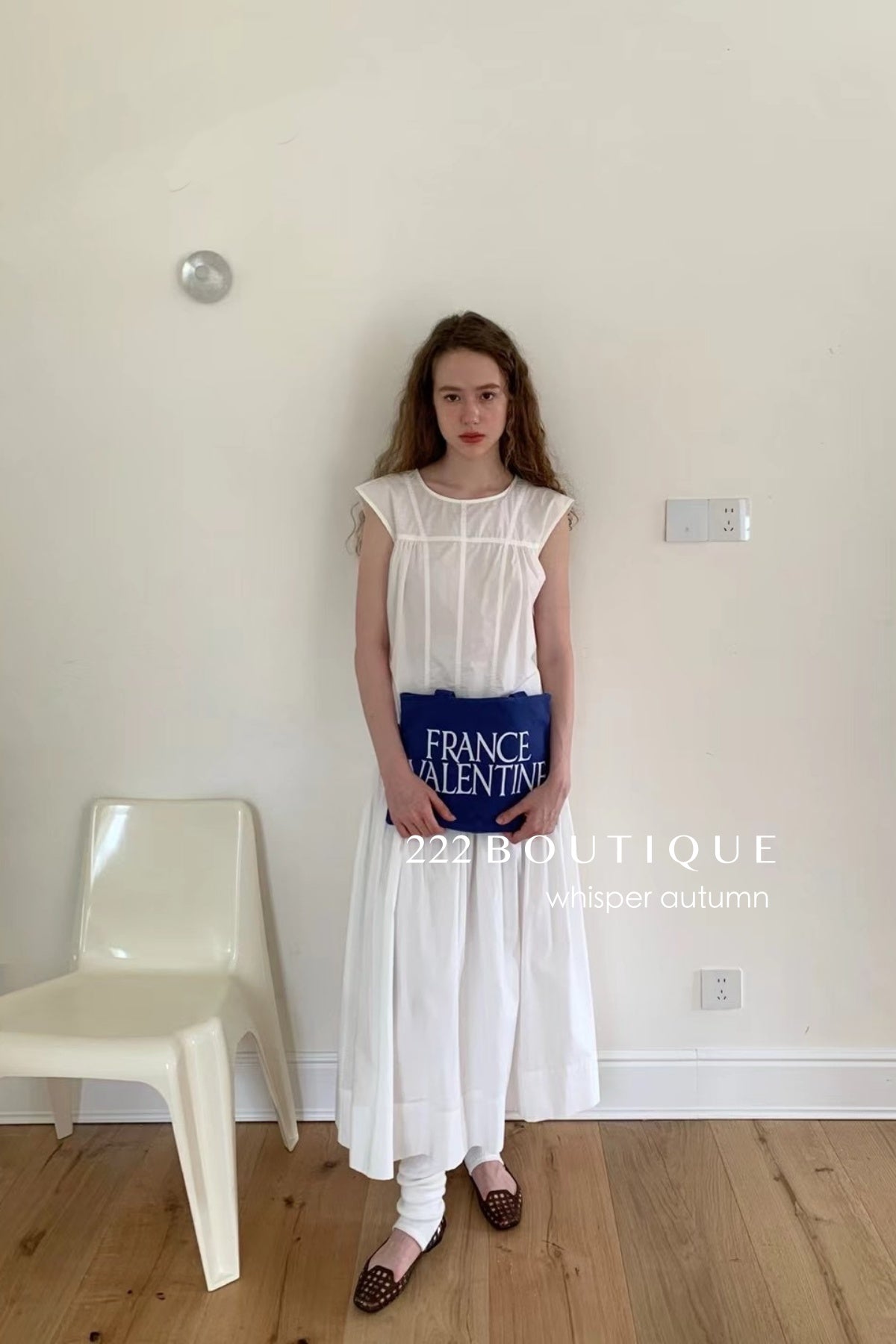 16v7 WHITE PANELLED COTTON TOP – SLEEVELESS SUMMER EDITION