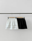 17v1 Basic pleated mini skirt