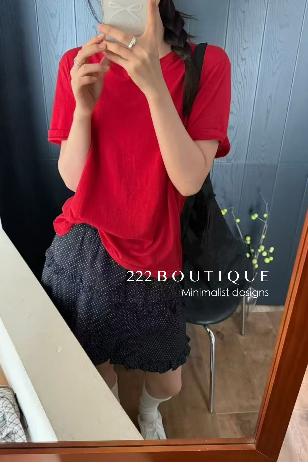 15a93 Essential cotton T-shirt – a pop of every color