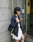 17v1 Basic pleated mini skirt