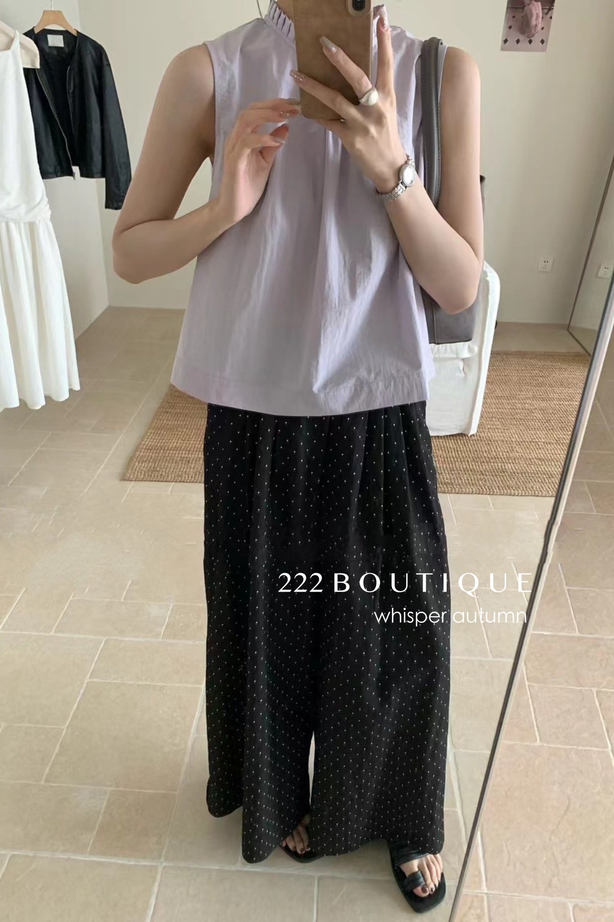 16a22 Basic halter-neck cotton top