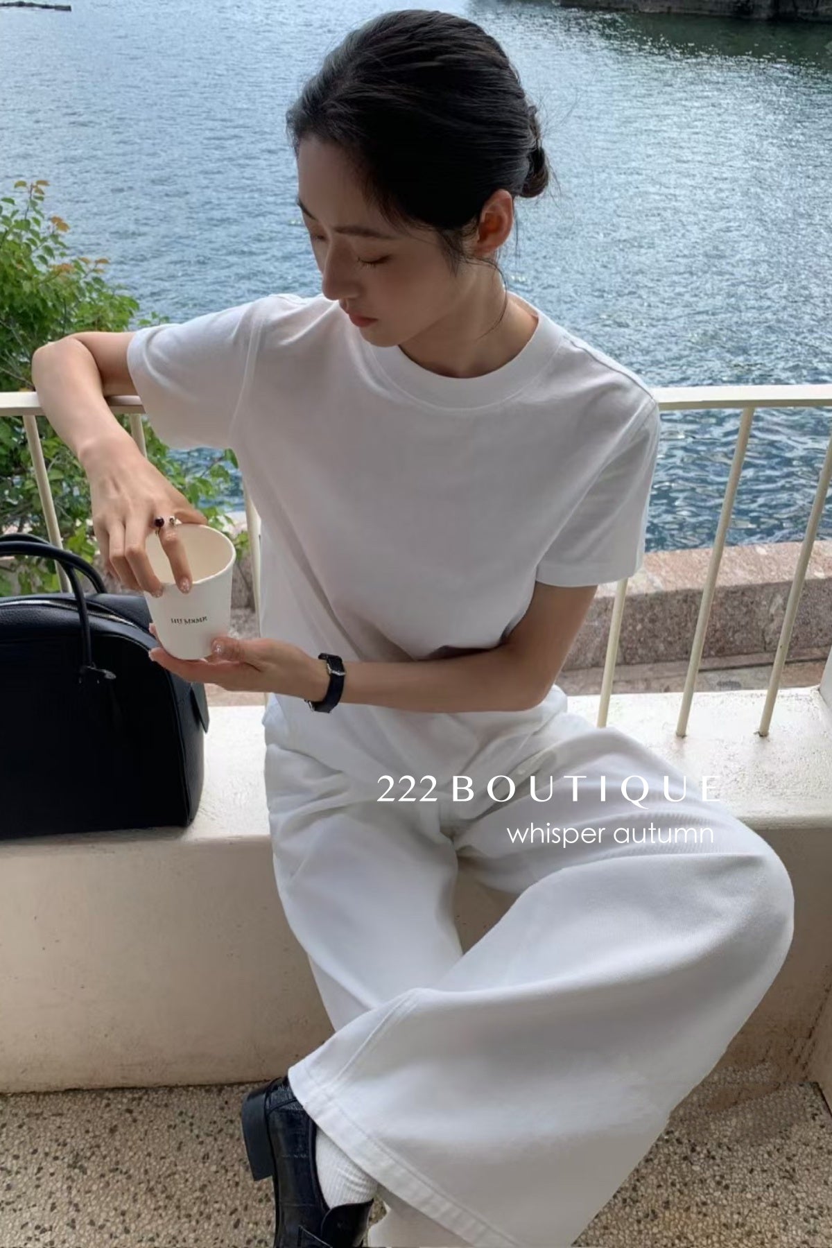 16a27 Basic short-sleeve cotton tee