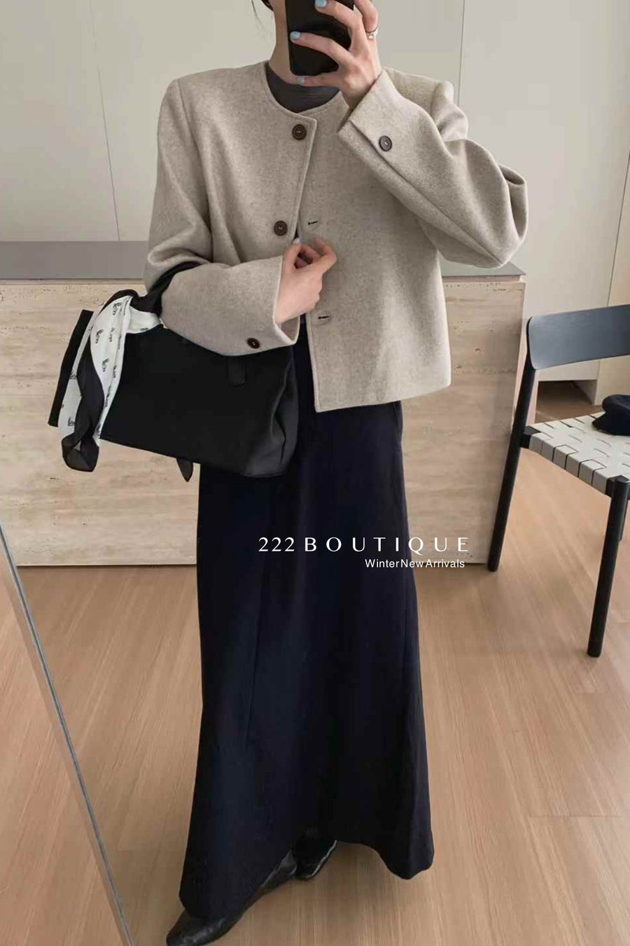 CASHMERE COAT - 97A121