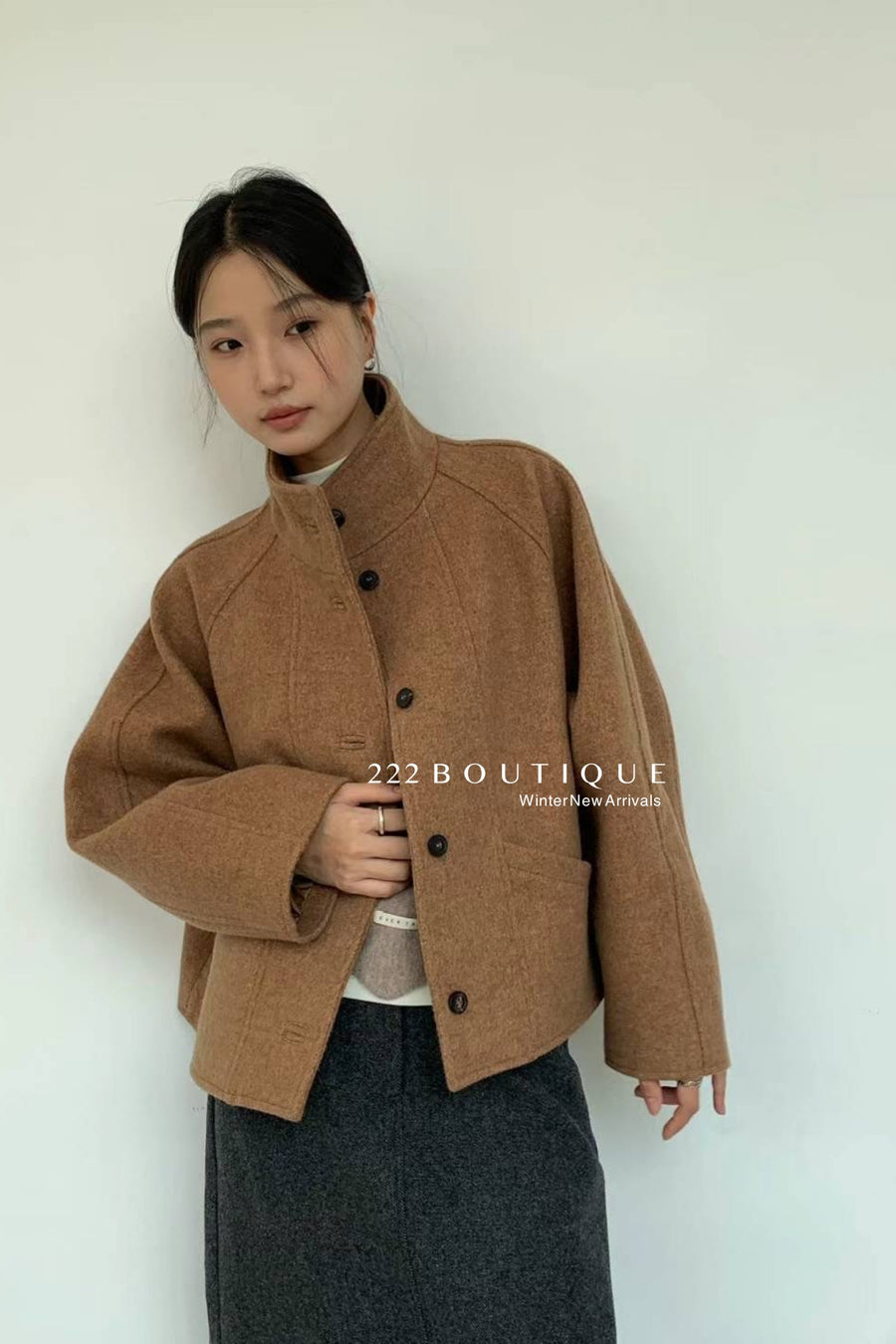 CASHMERE COAT - 97A55