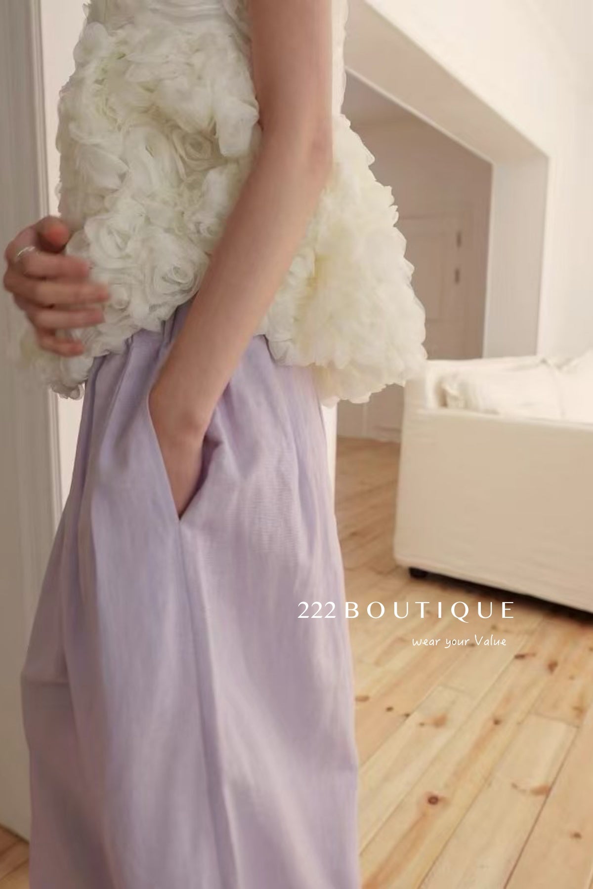 13Q11 Breathable Wide Straight-leg Pants