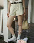 13A12 Belted Summer Shorts