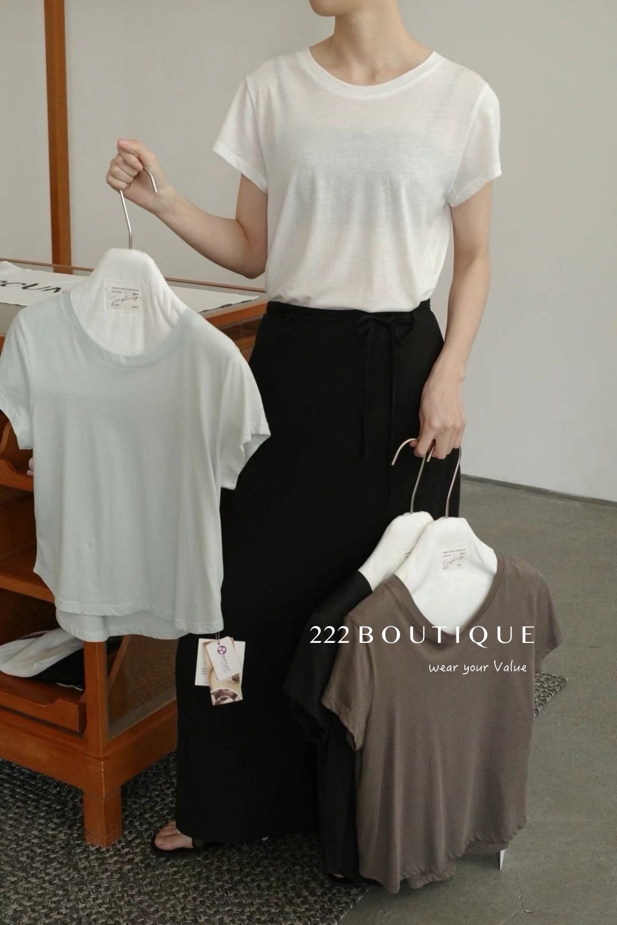 13A21 Everyday Cotton T-shirt – Summer Essential