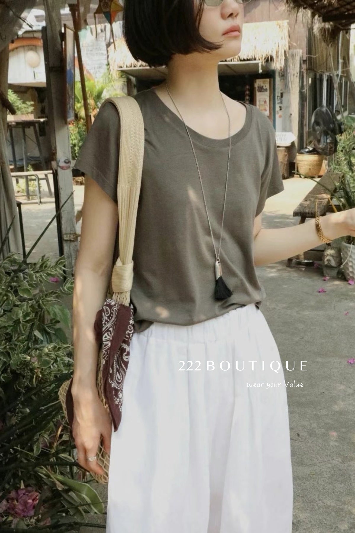 13A21 Everyday Cotton T-shirt – Summer Essential