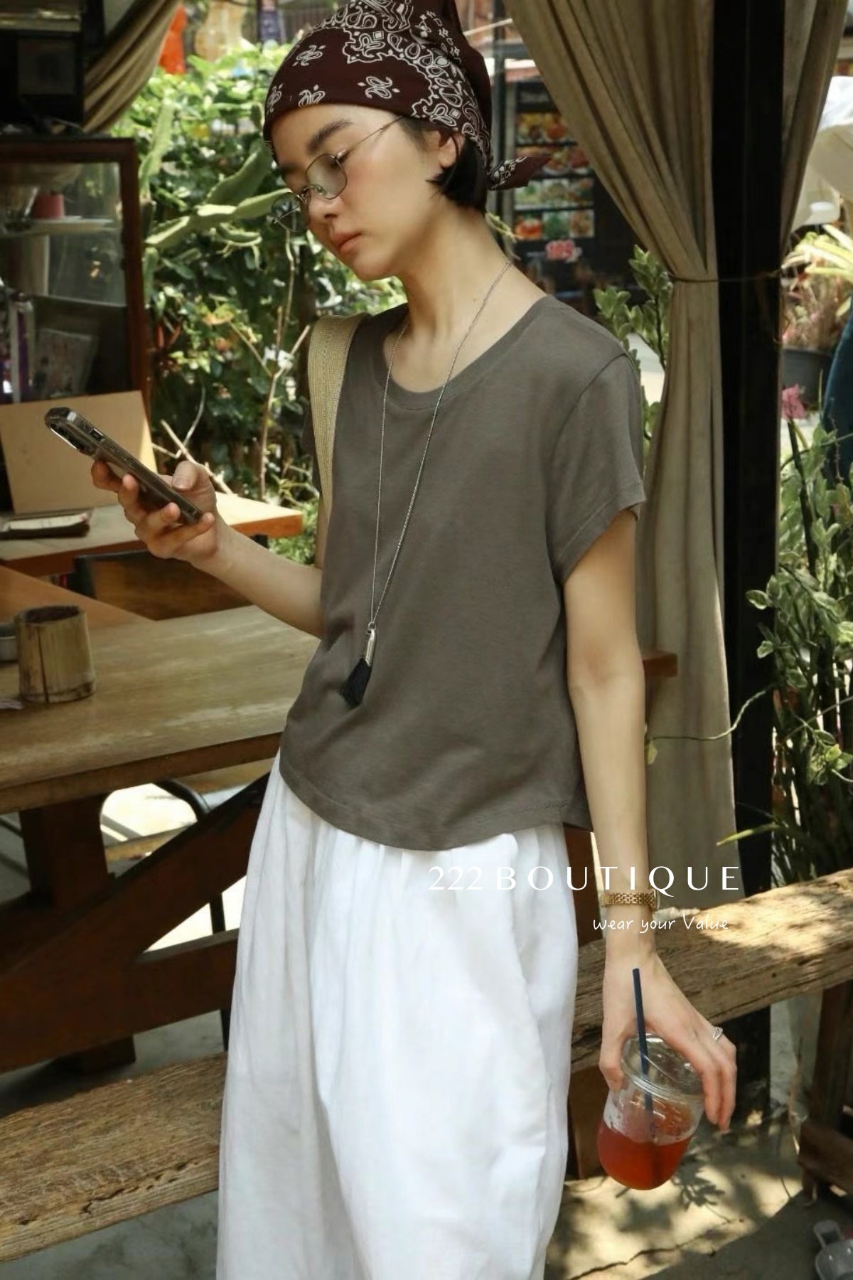 13A21 Everyday Cotton T-shirt – Summer Essential