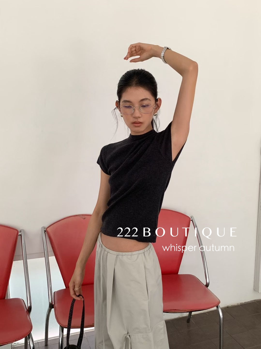 16a86 Mongtoghi mock-neck tee