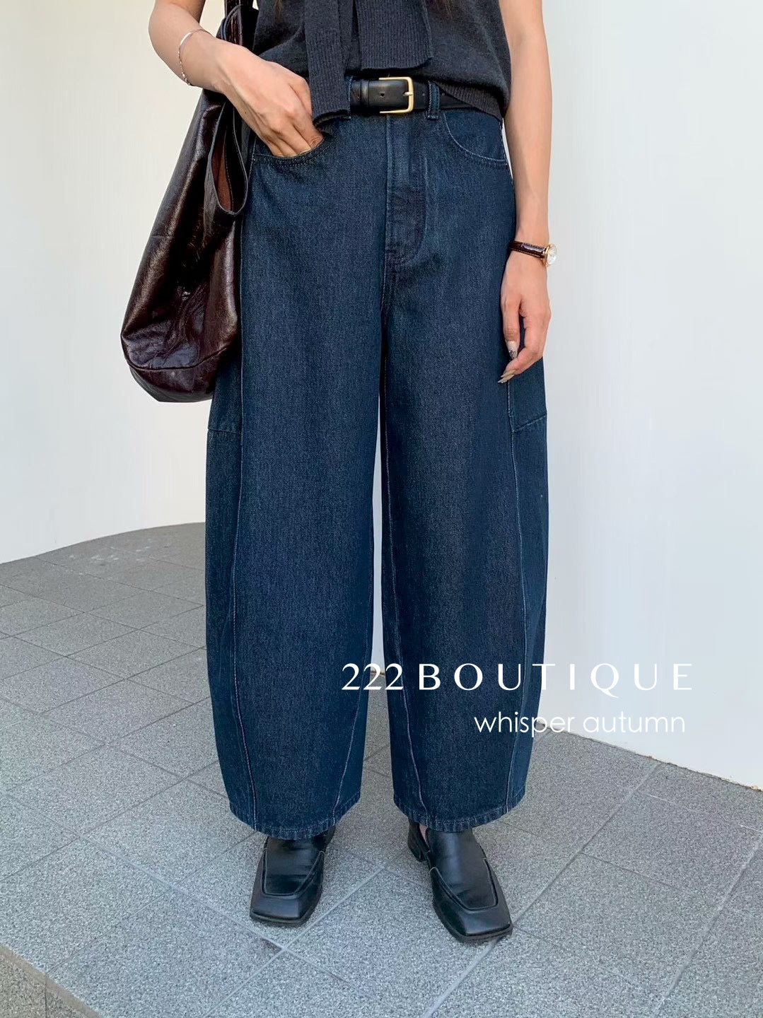 16q18 Basic straight-leg jeans