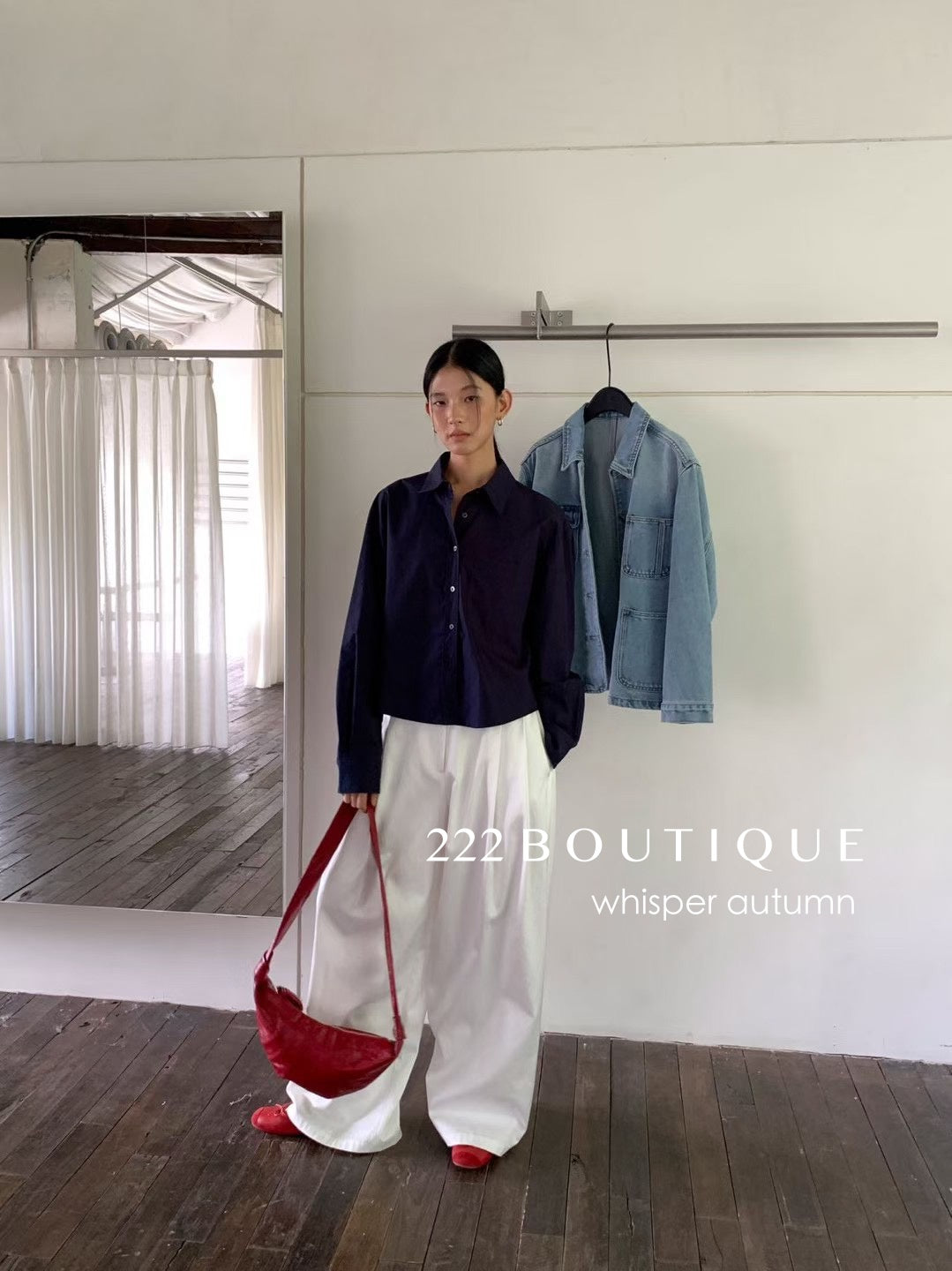 16a90 Cropped basic shirt