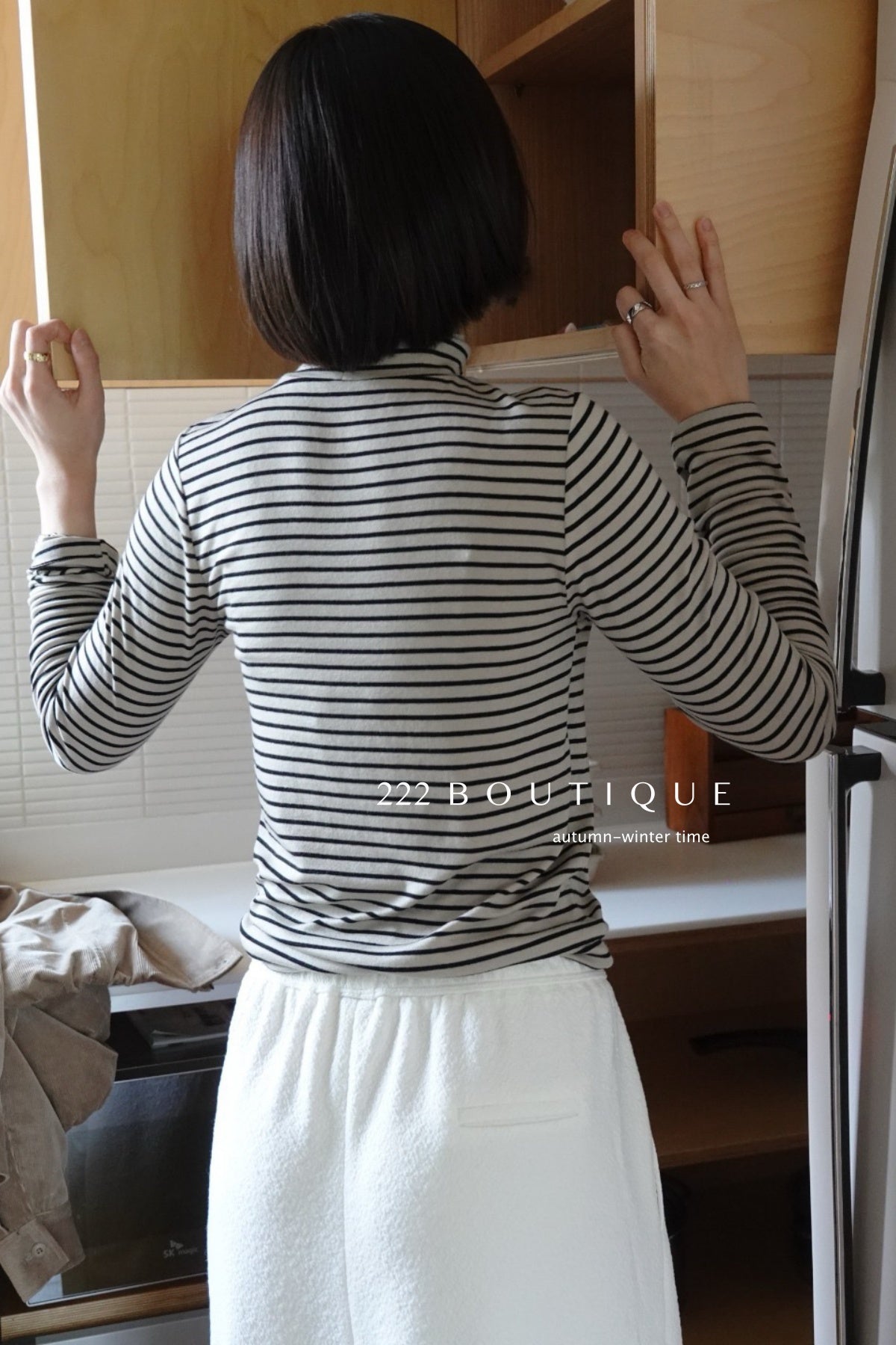 18a29 Cashmere turtleneck top