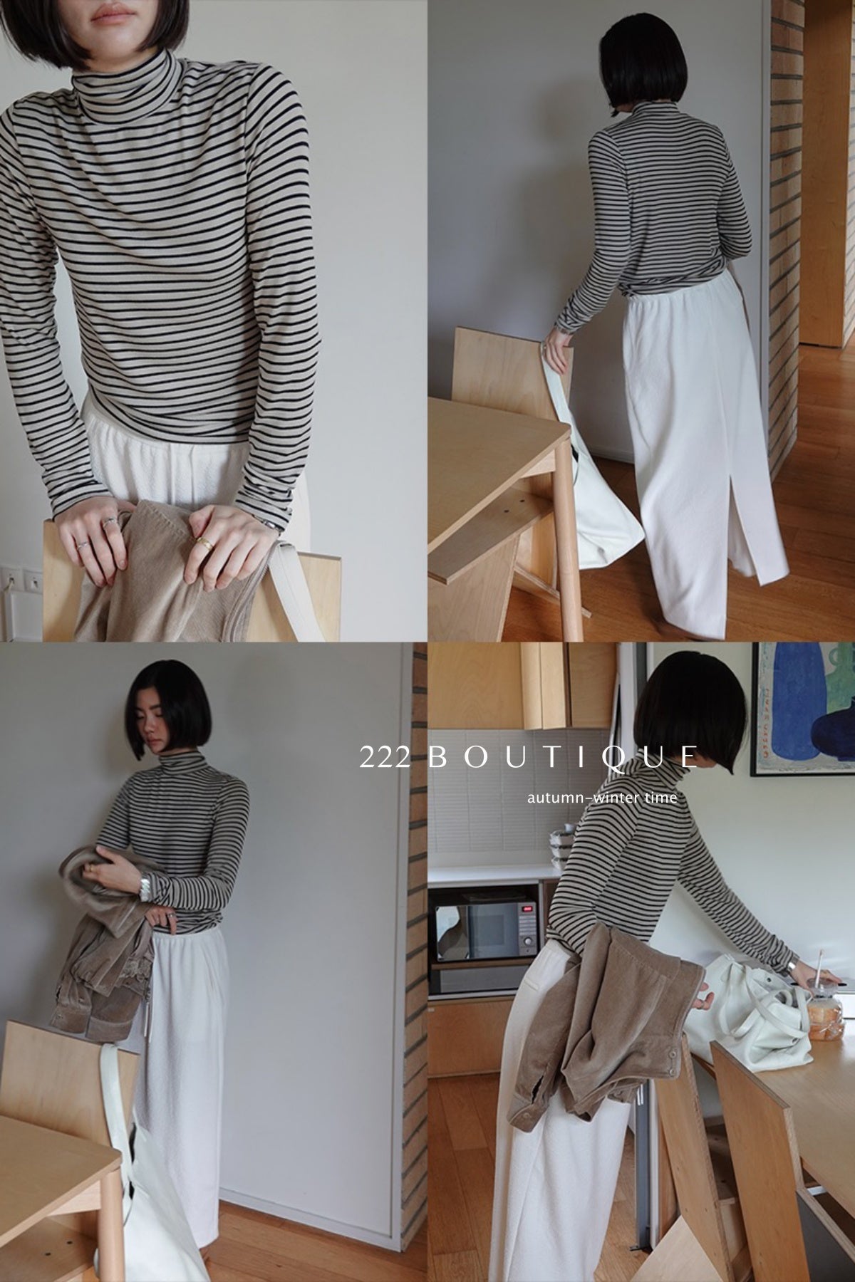 18a29 Cashmere turtleneck top