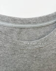 18a32 Basic light grey oversized tee