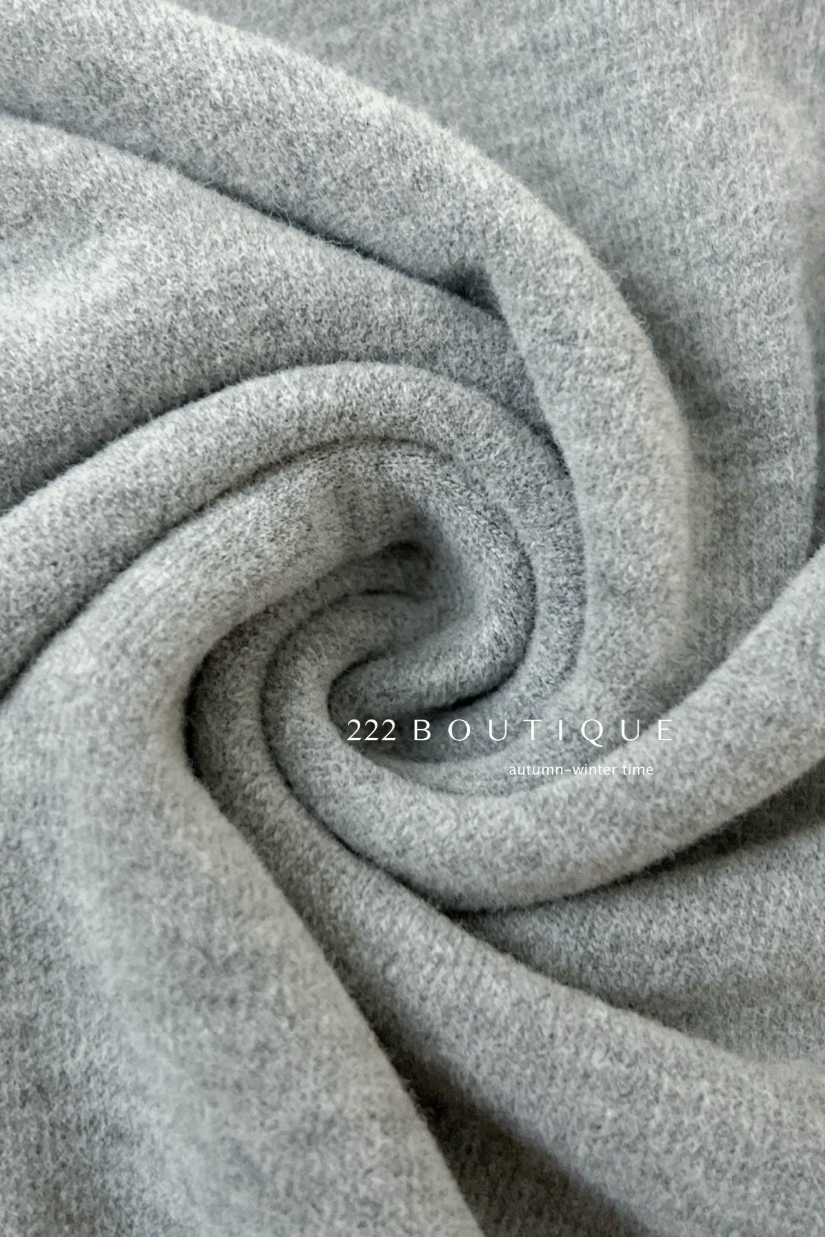 18a32 Basic light grey oversized tee