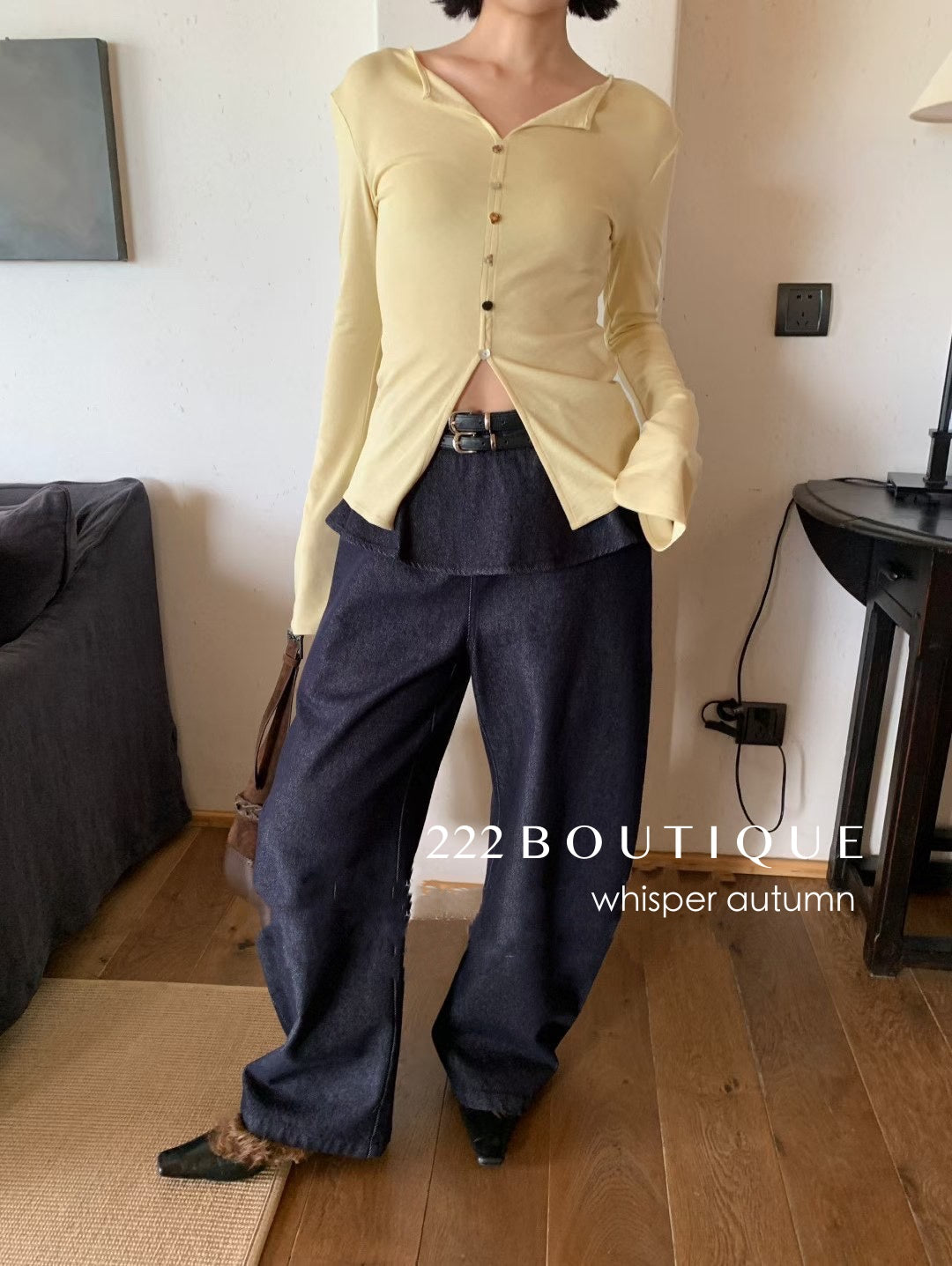 16a76 Long Mongtoghi ribbed cardigan