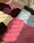18a33 V-neck cashmere sweater