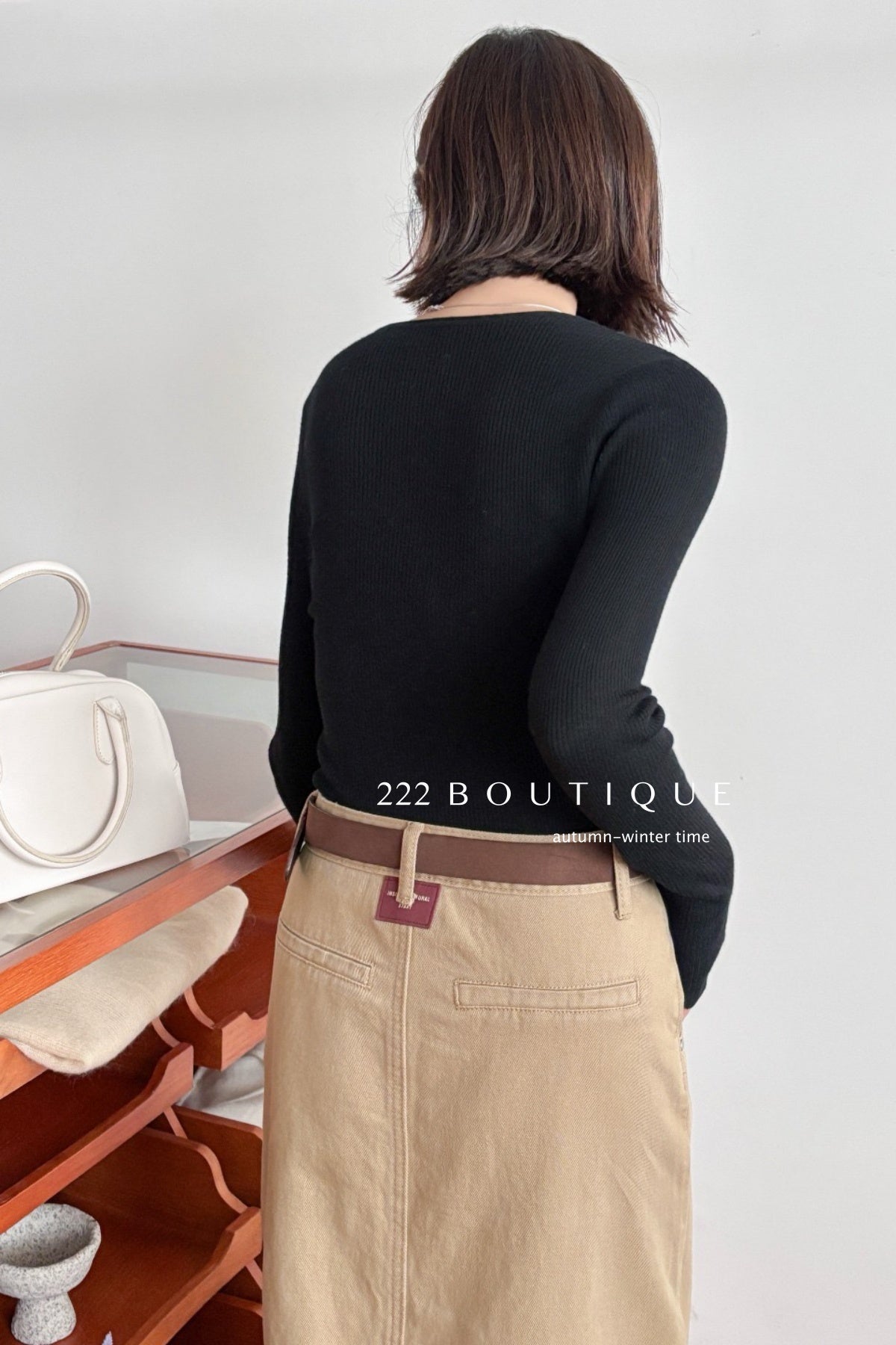 18a37 Cashmere knit top