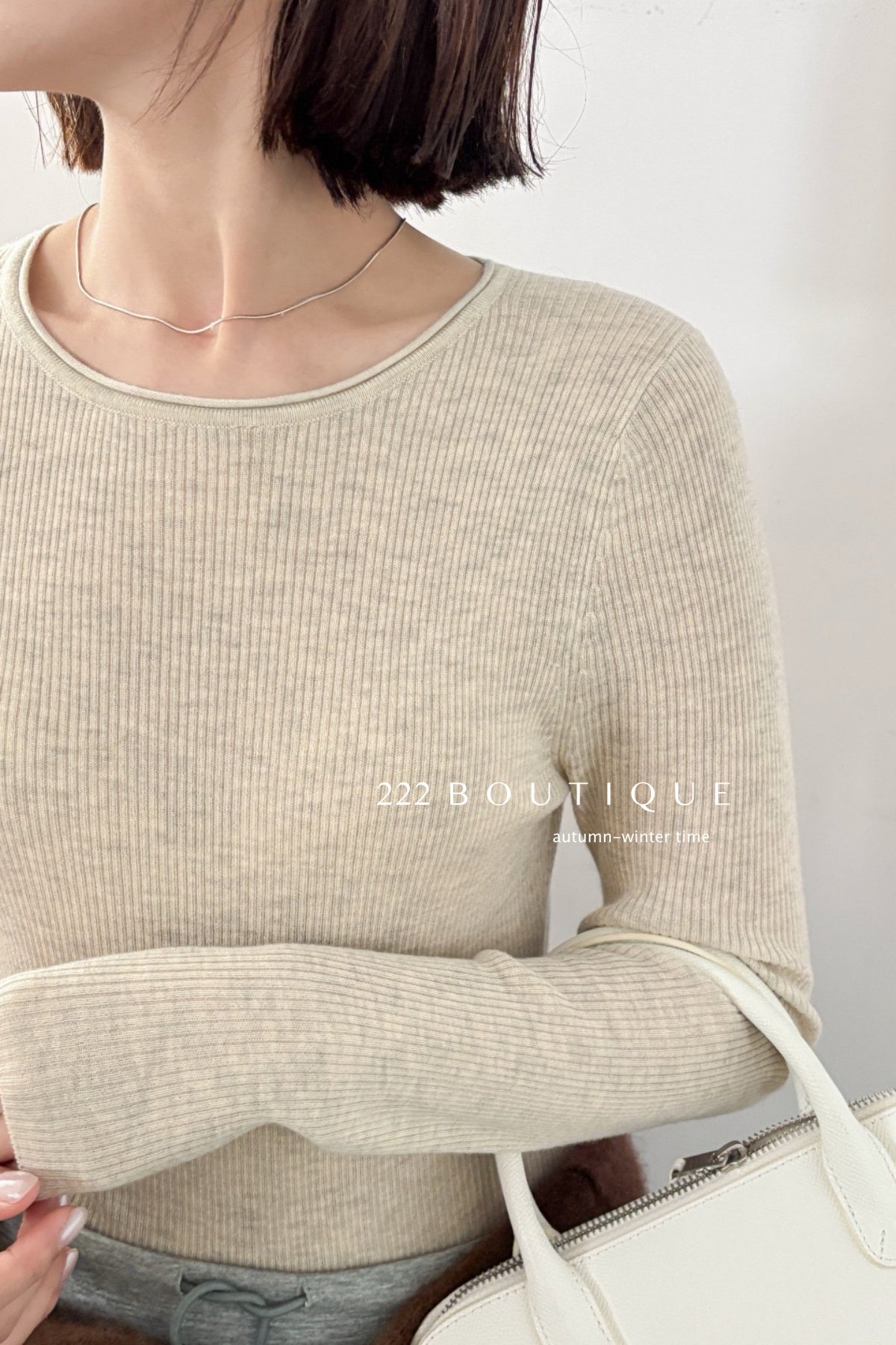 18a37 Cashmere knit top