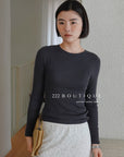 18a37 Cashmere knit top