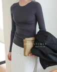18a37 Cashmere knit top
