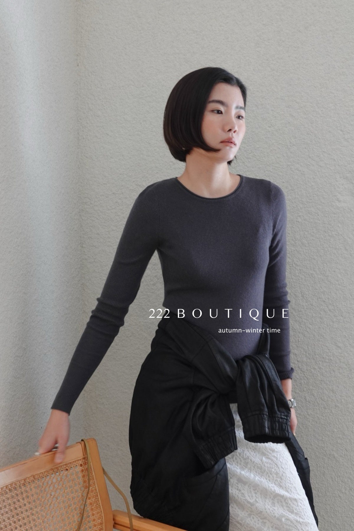 18a37 Cashmere knit top