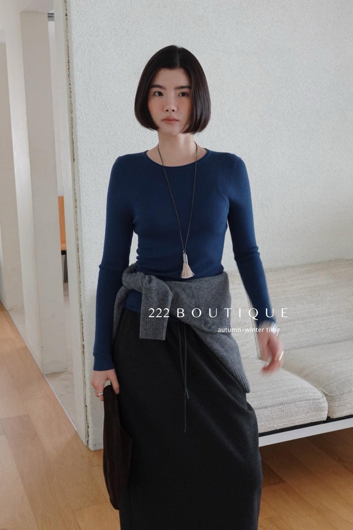 18a37 Cashmere knit top