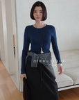 18a37 Cashmere knit top