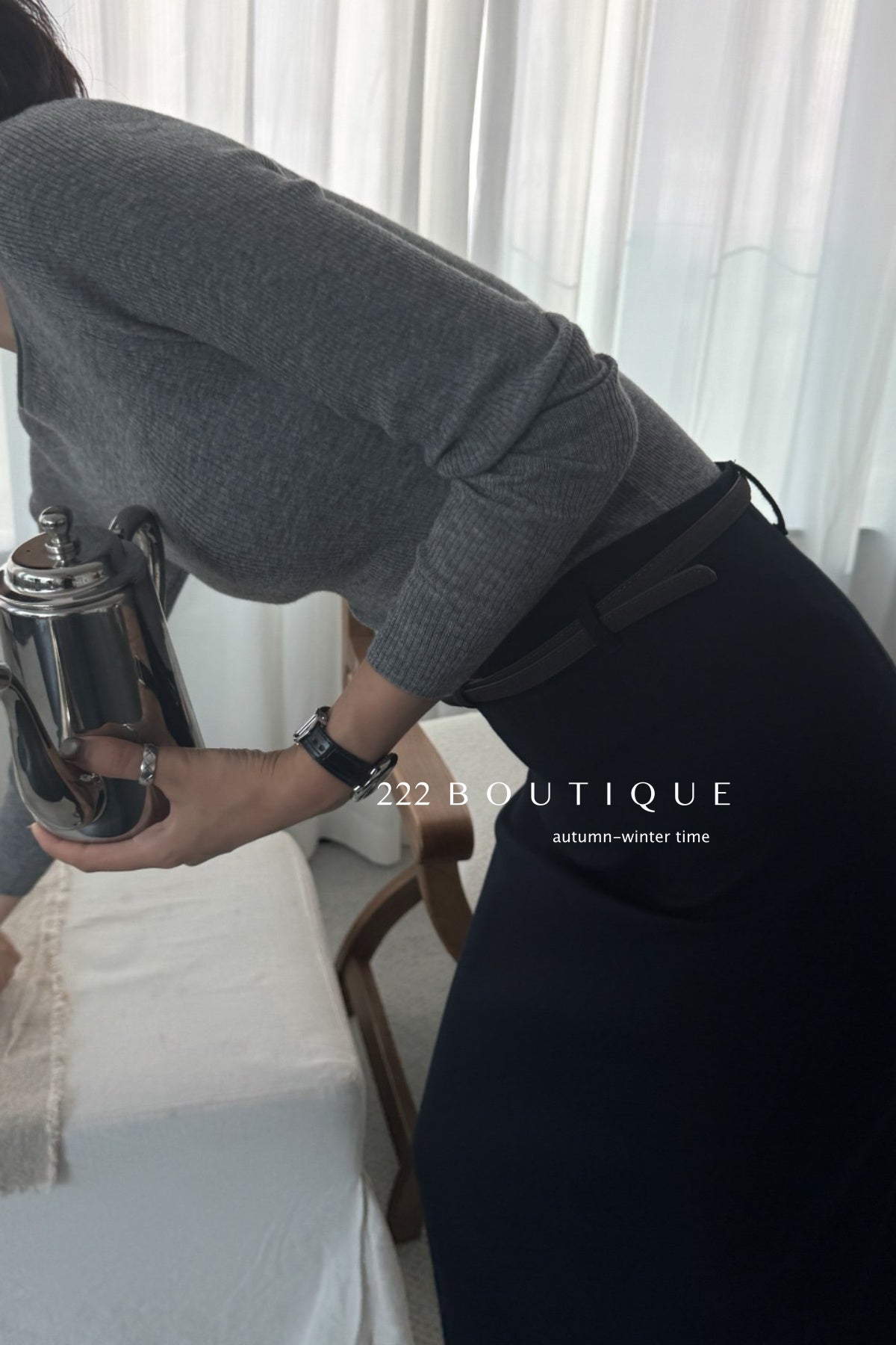 18a37 Cashmere knit top