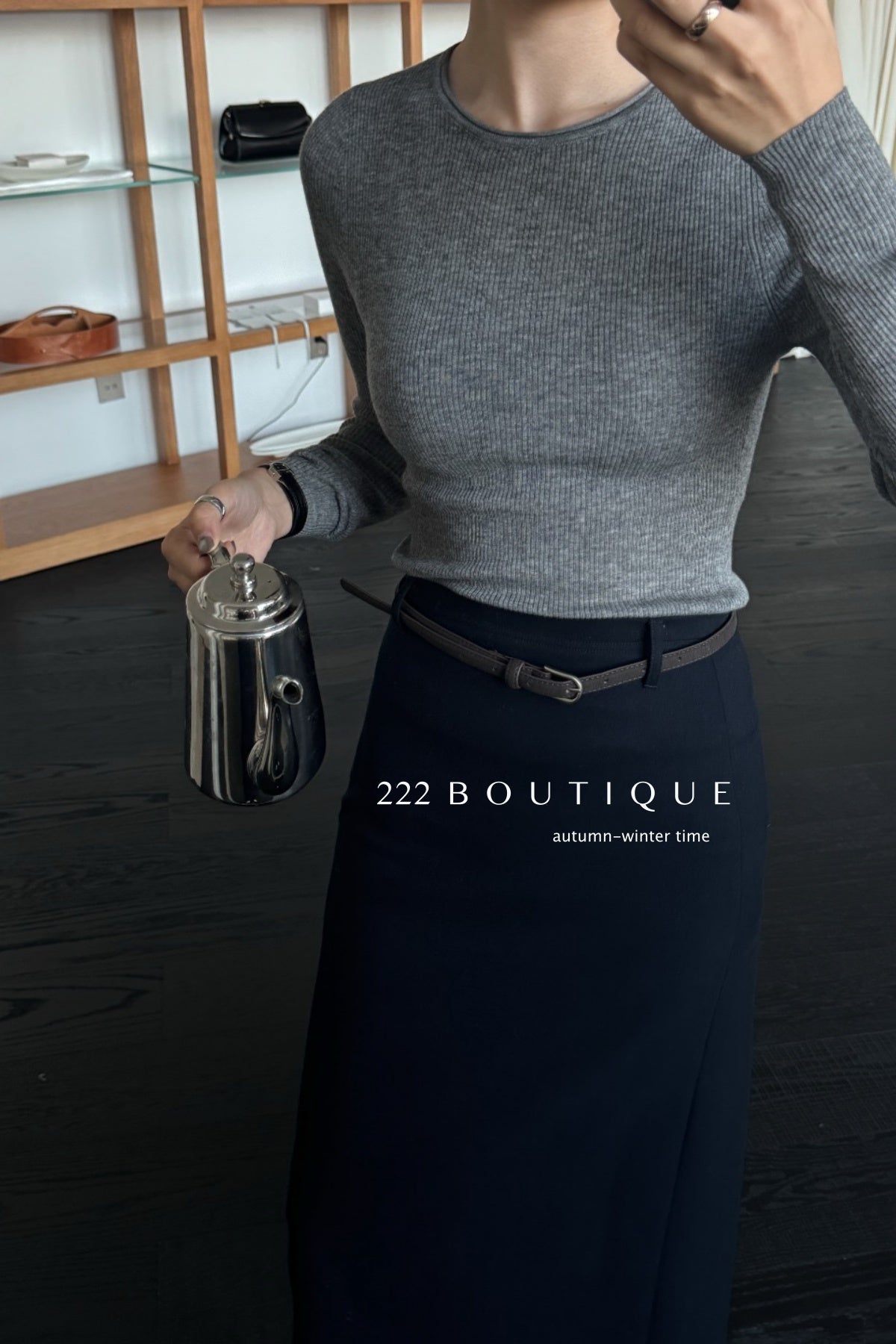 18a37 Cashmere knit top