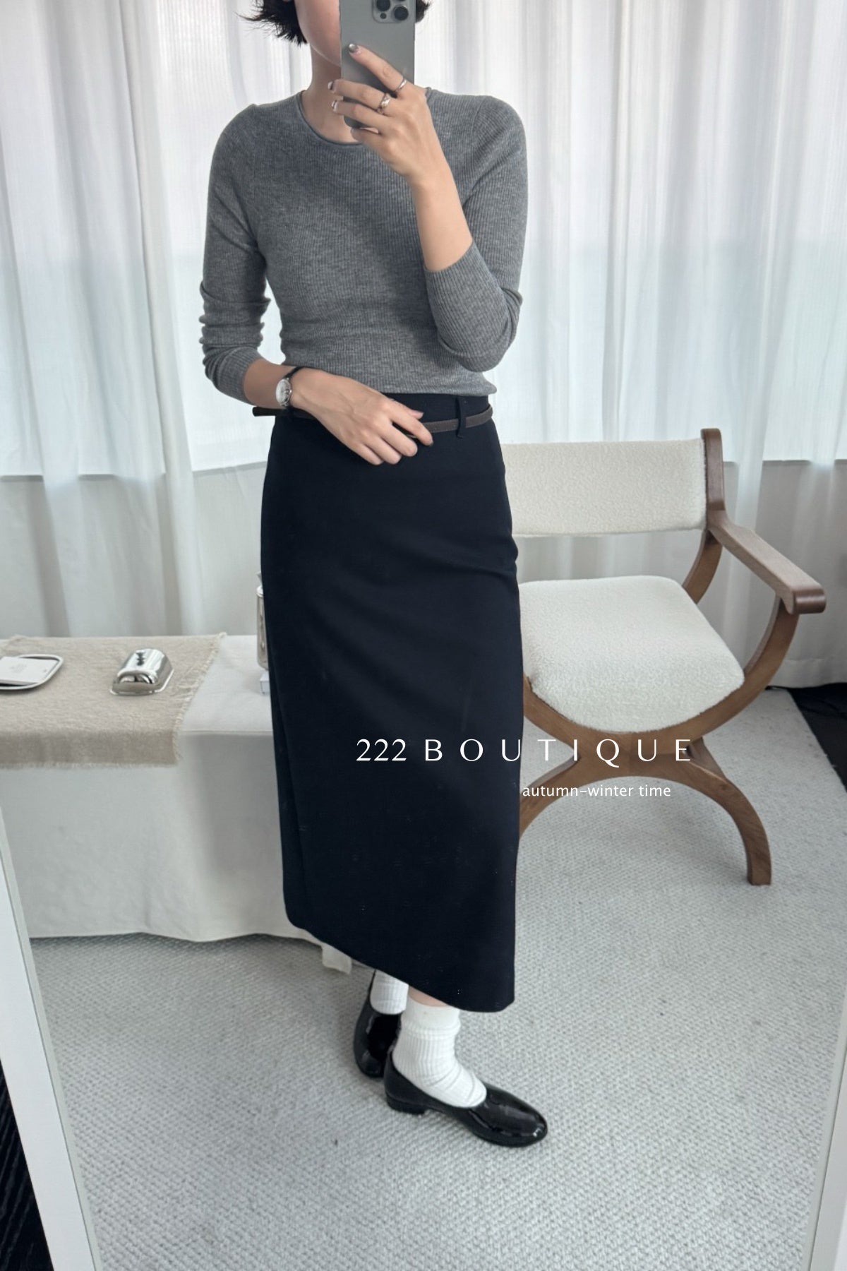 18a37 Cashmere knit top