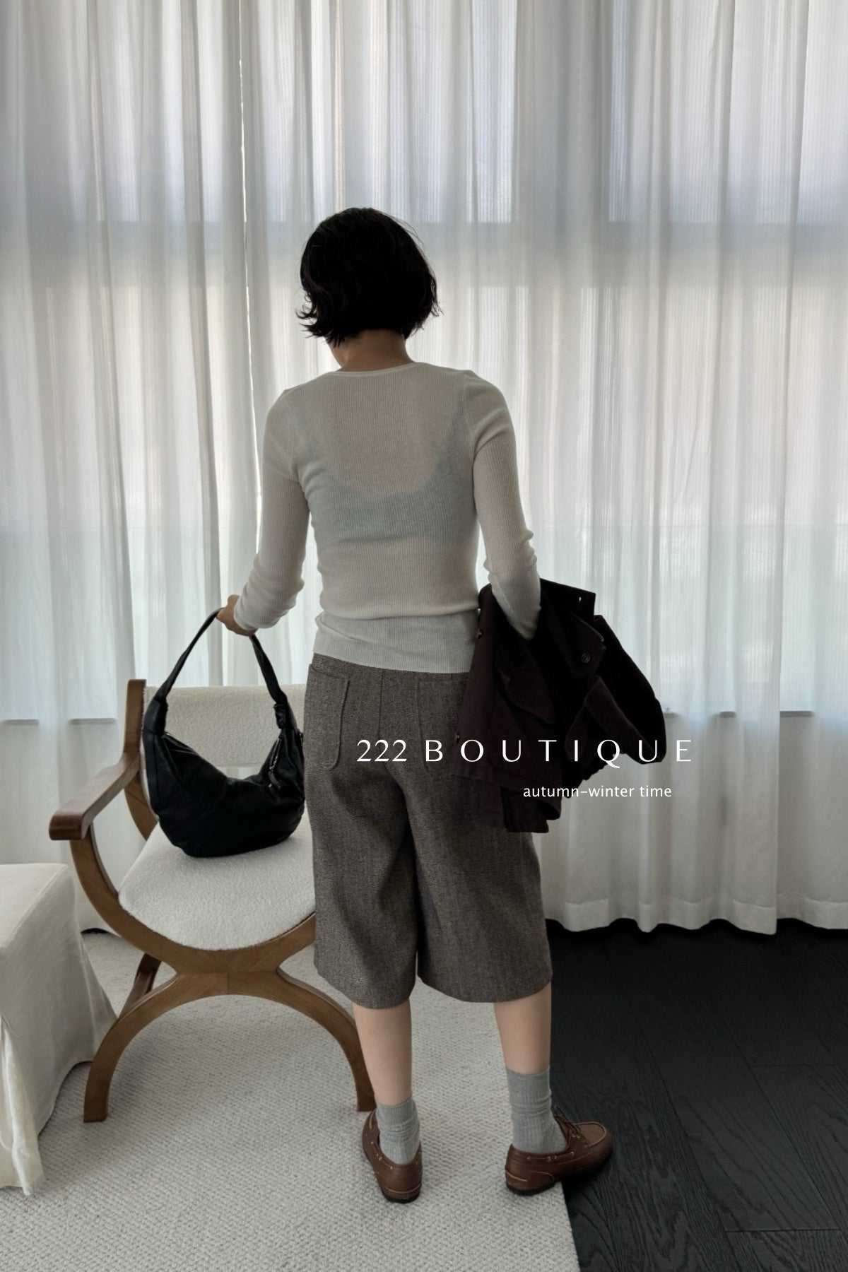 18a37 Cashmere knit top