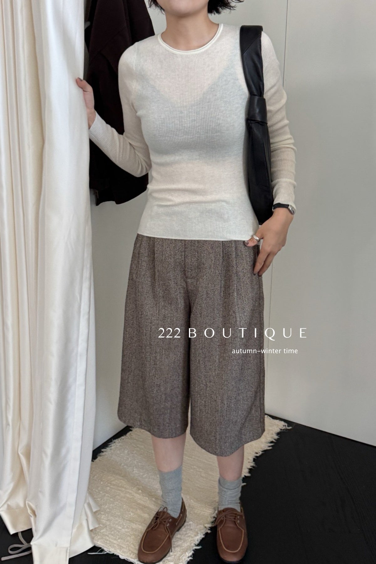 18a37 Cashmere knit top