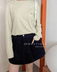 18a38 Cotton long-sleeve tee