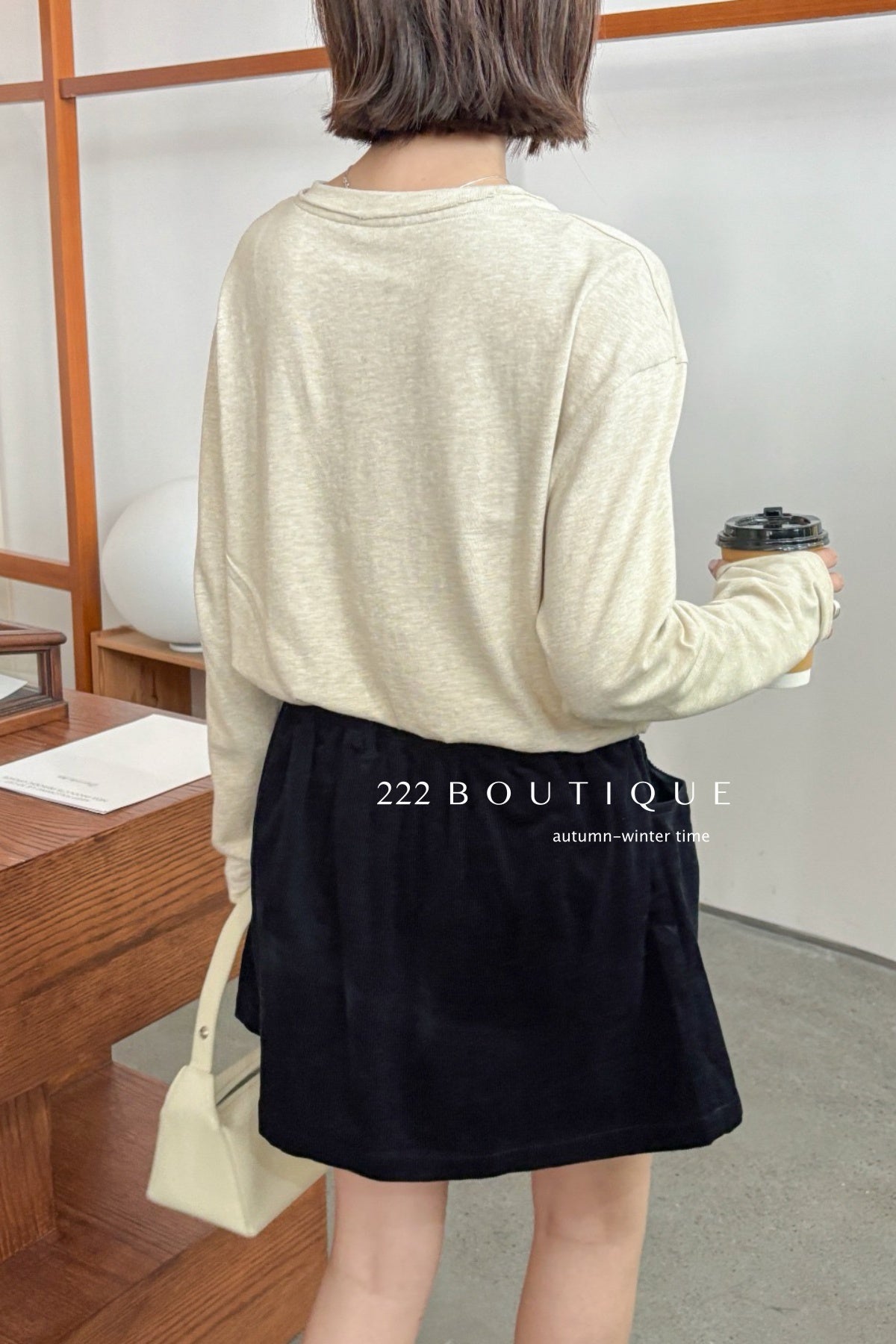 18a38 Cotton long-sleeve tee