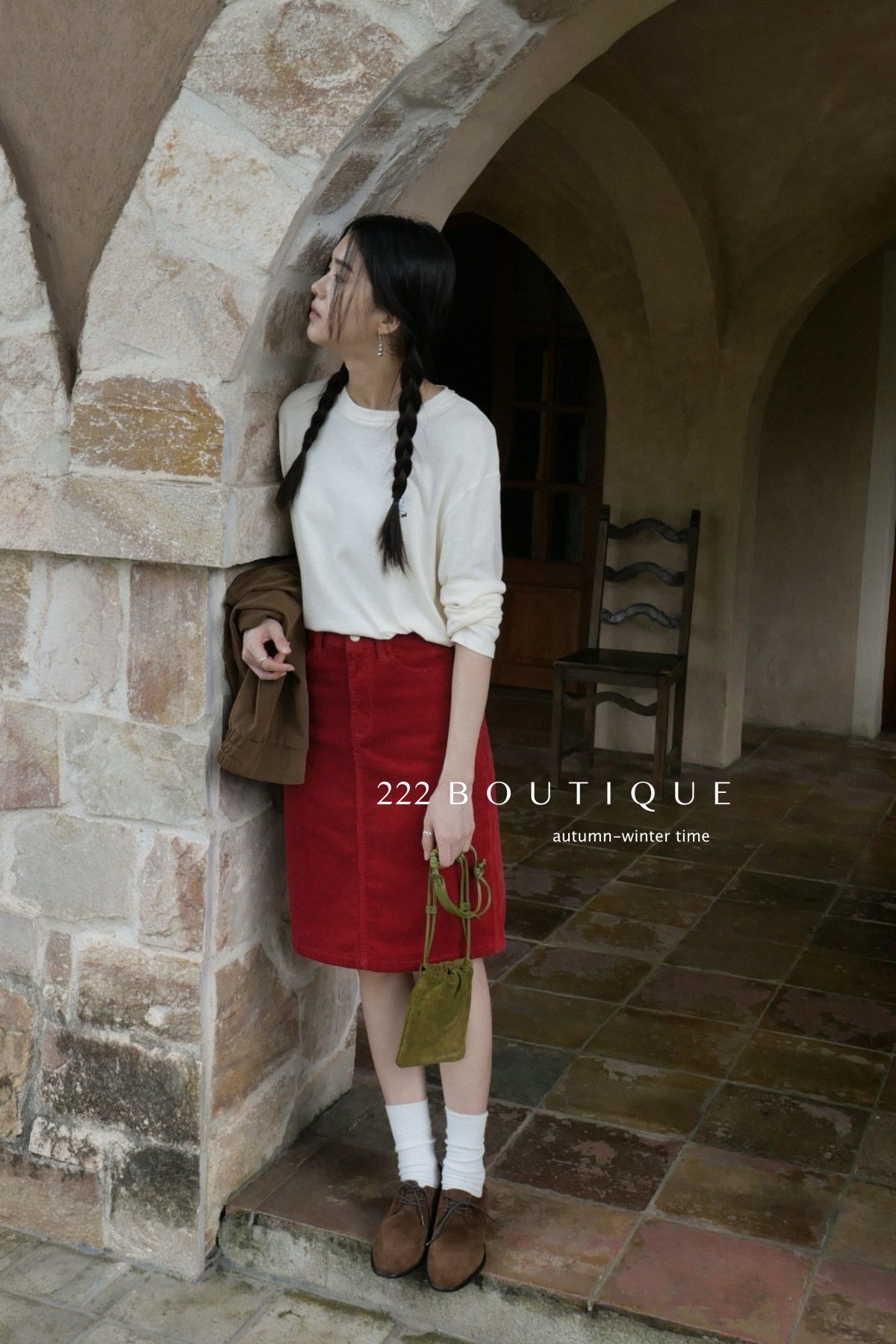 18a38 Cotton long-sleeve tee