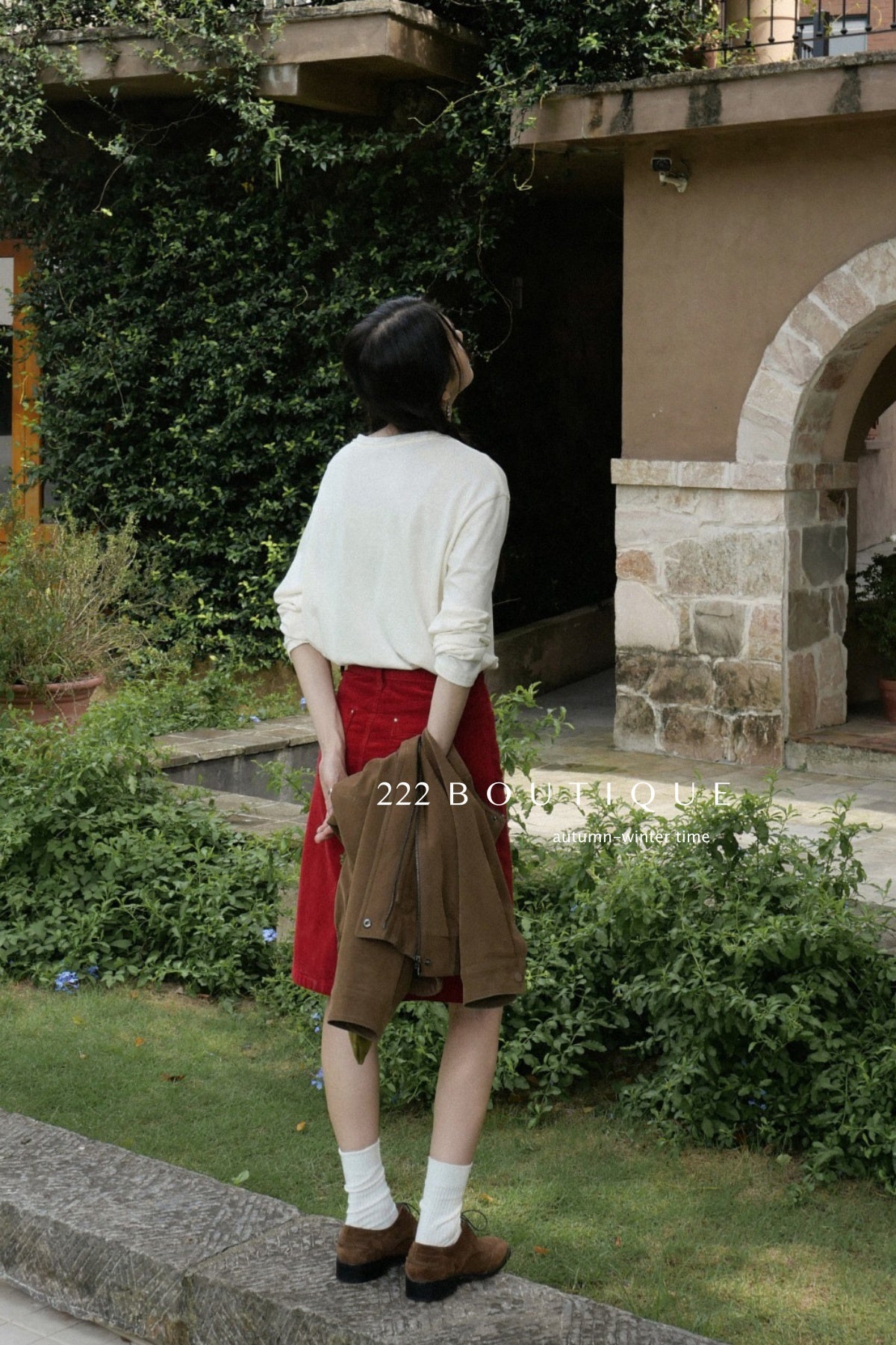 18a38 Cotton long-sleeve tee