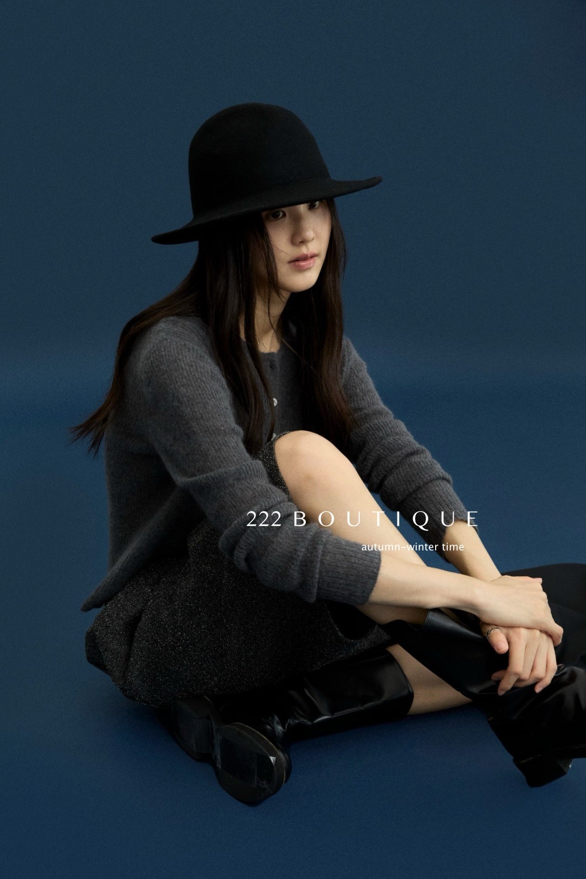 18q14 Basic high-waist wool culottes