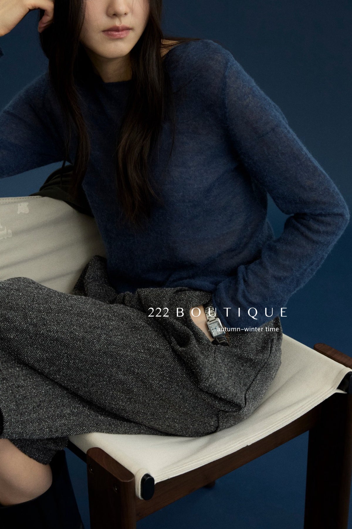 18q14 Basic high-waist wool culottes