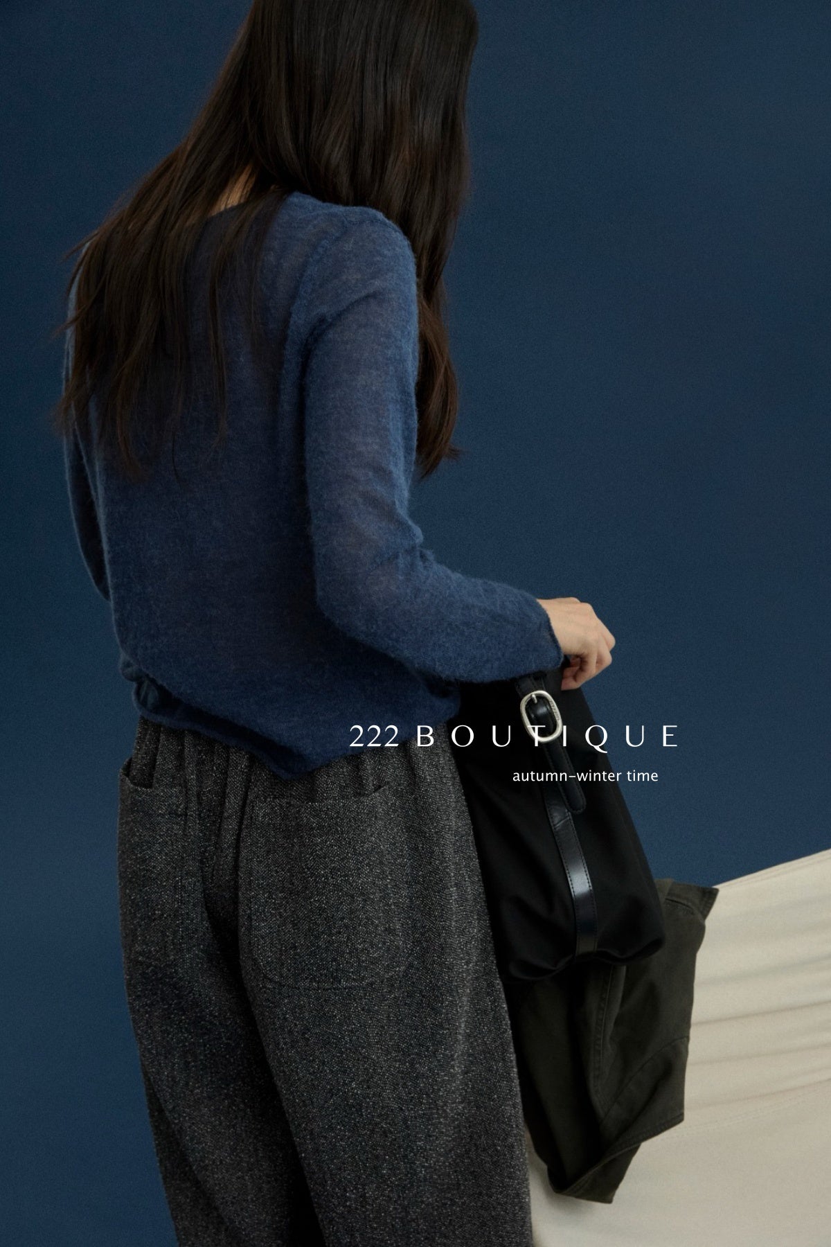 18q14 Basic high-waist wool culottes