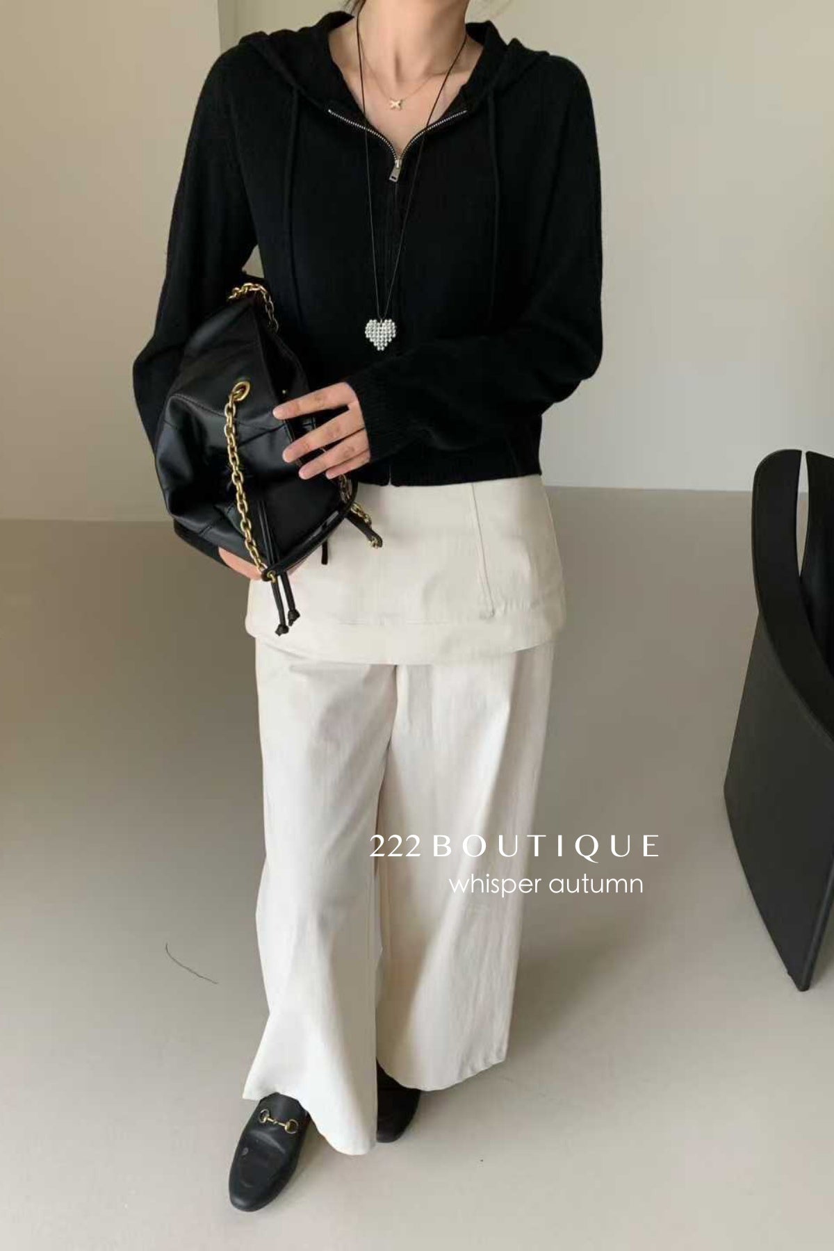 17q40 Layered denim pants with skirt overlay