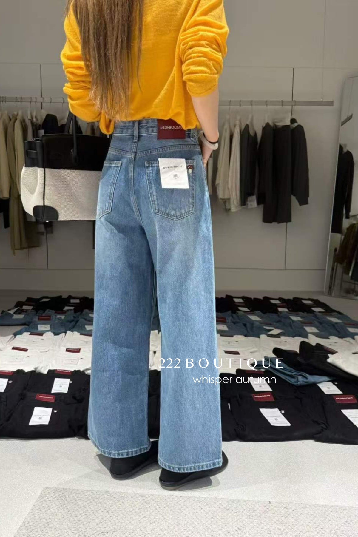 17Q37 Basic straight-leg jeans