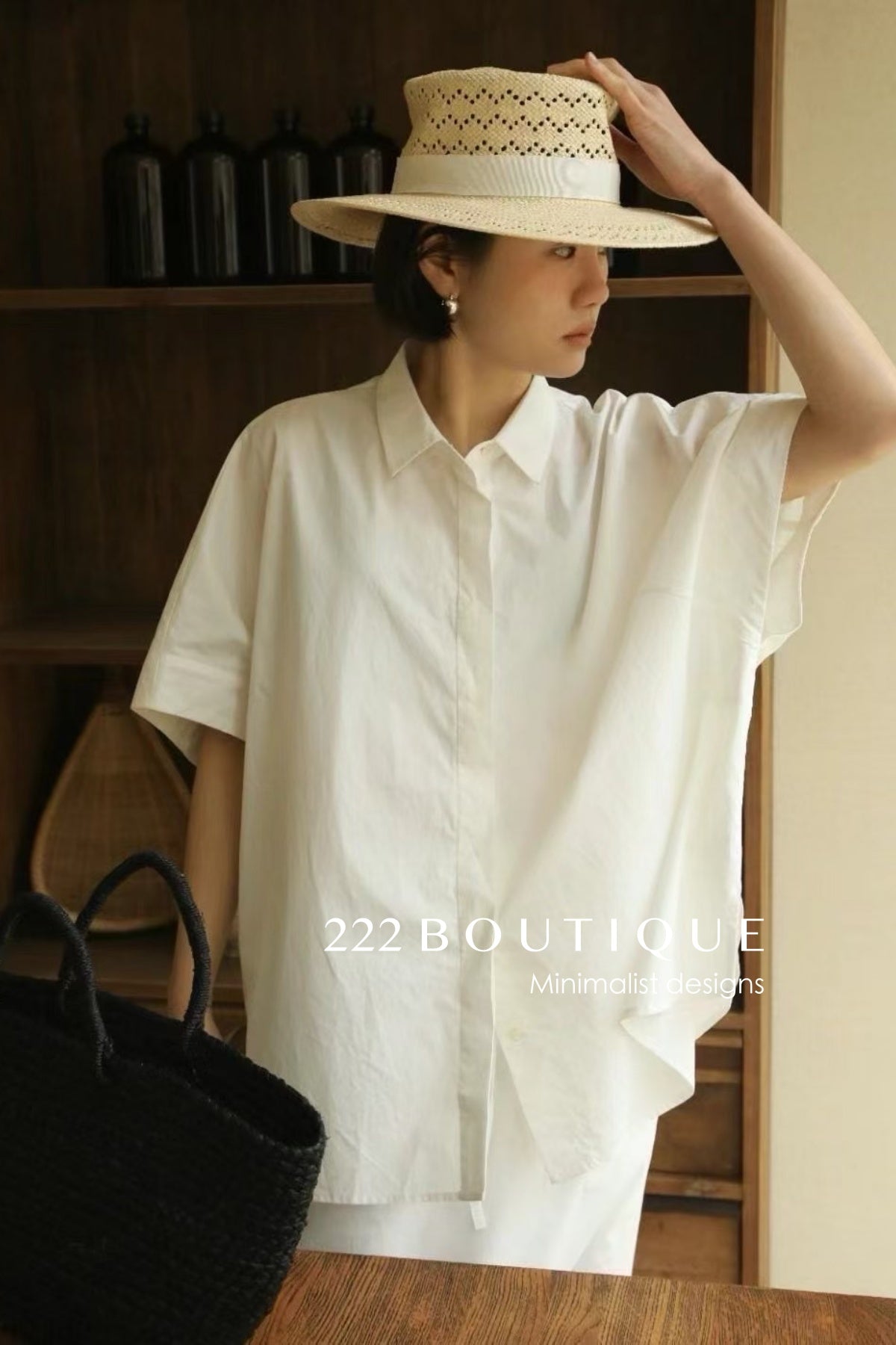 12a154 Relaxed Short-Sleeve Shirt