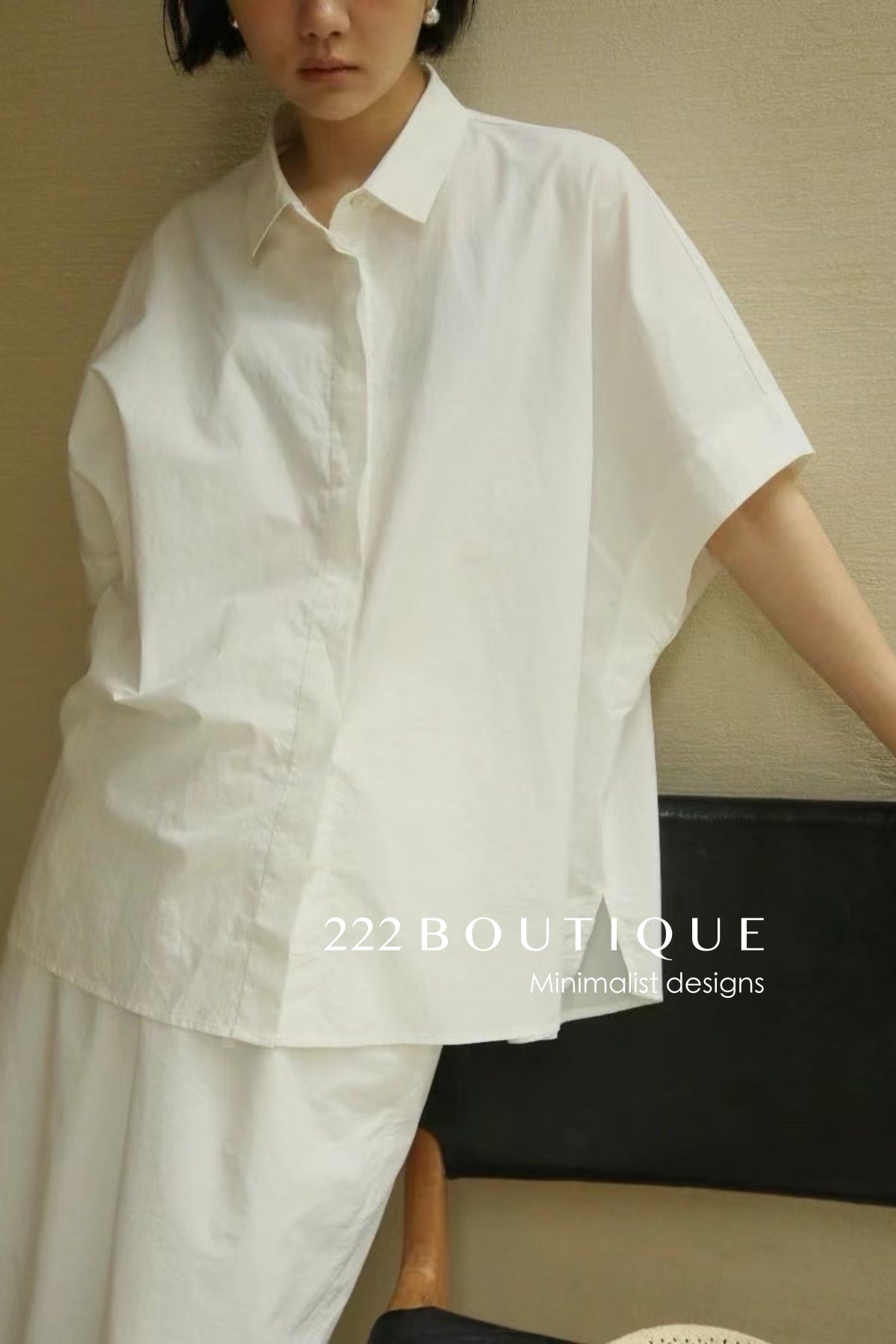 12a154 Relaxed Short-Sleeve Shirt