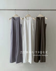 12v149 Sleeveless Flowy Dress – Refined Simplicity
