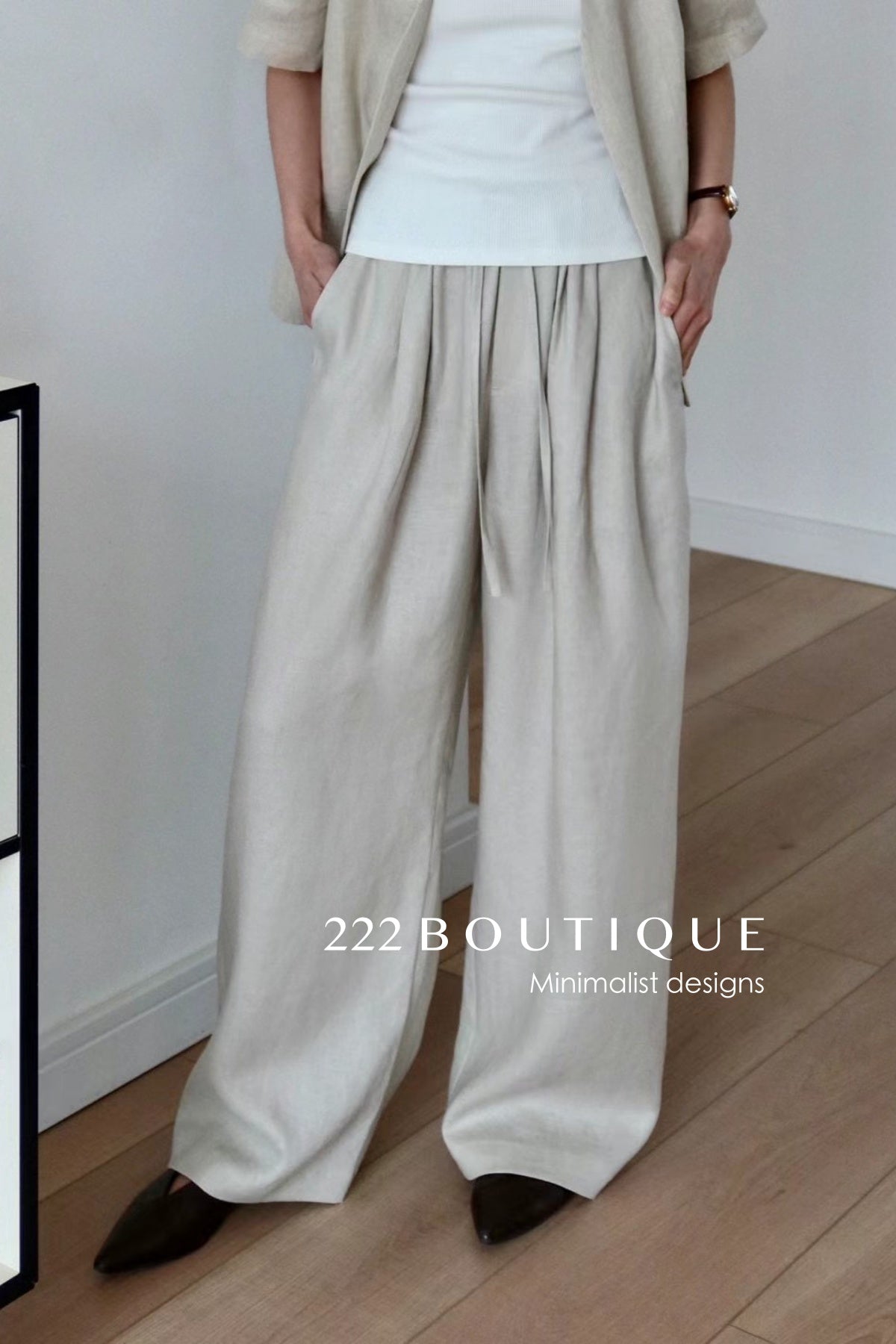12q60 Relaxed Linen Pants – Everyday Ease