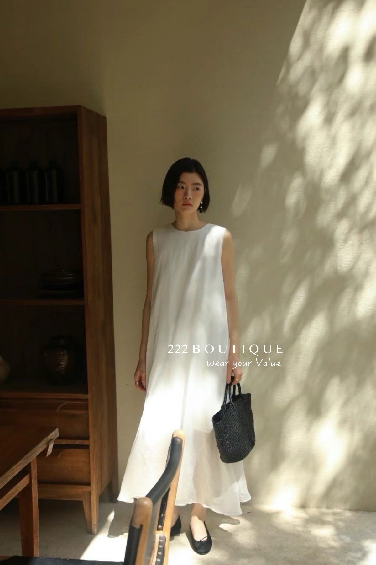 13V35 Relaxed fit dress